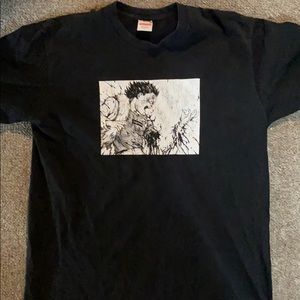 Supreme Akira Arm Black Tee FW17 Condition 3/10